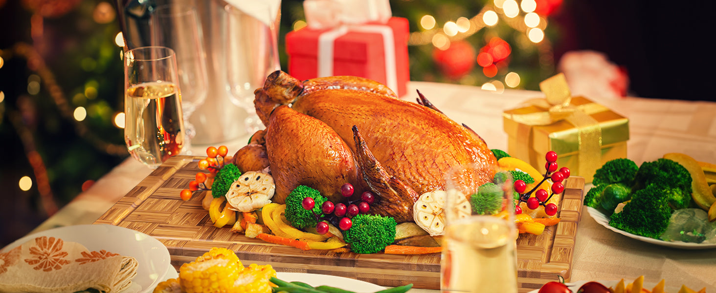 Extra Large Bamboo Cutting Board - (SET OF 3)